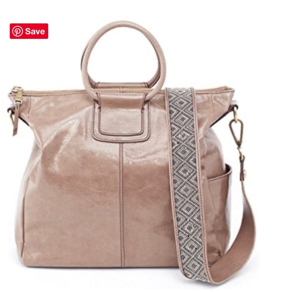 HOBO Sheila bag with guitar strap ASH